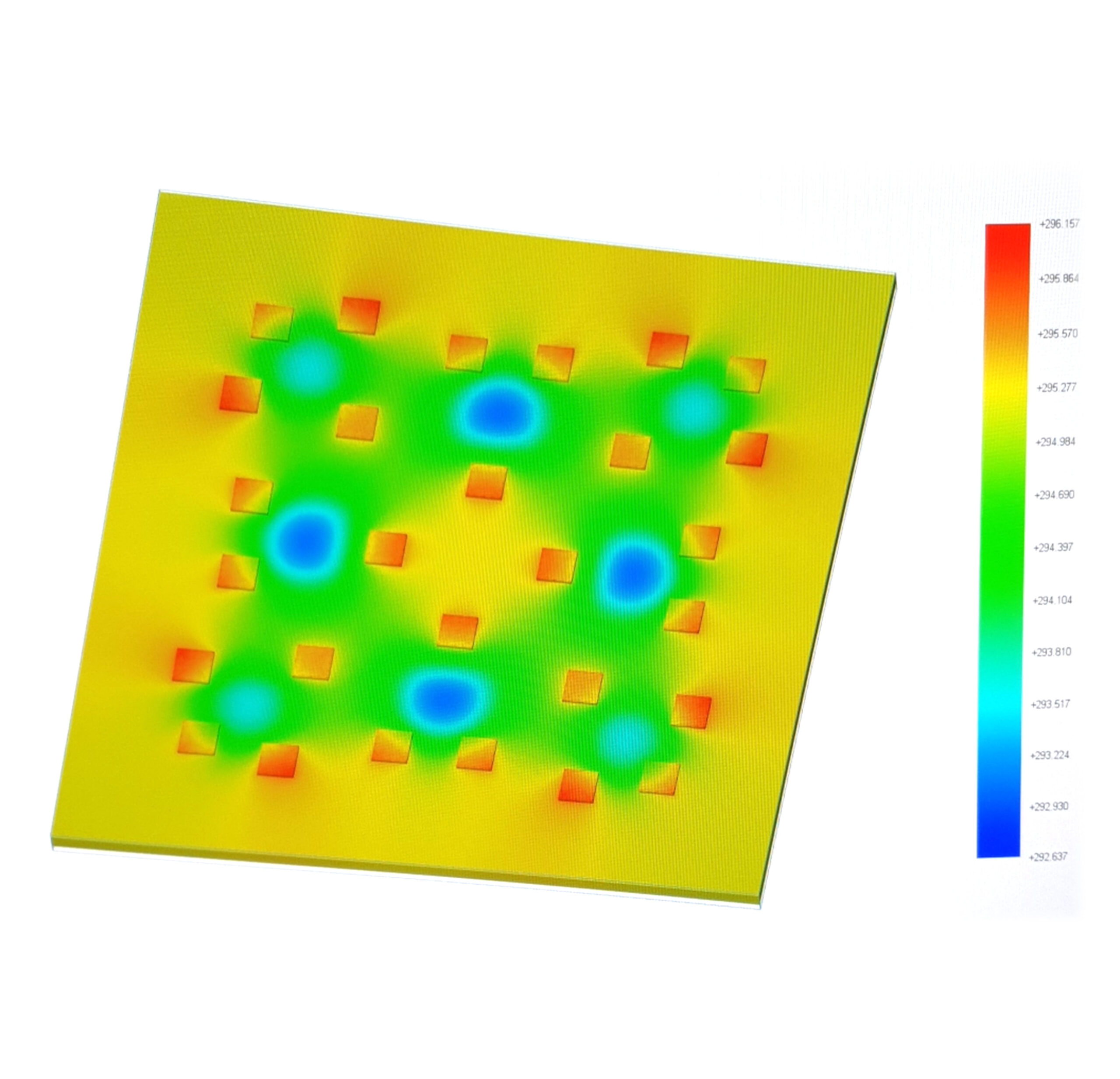 Beleuchtungshomogenität des Sonnensimulators
